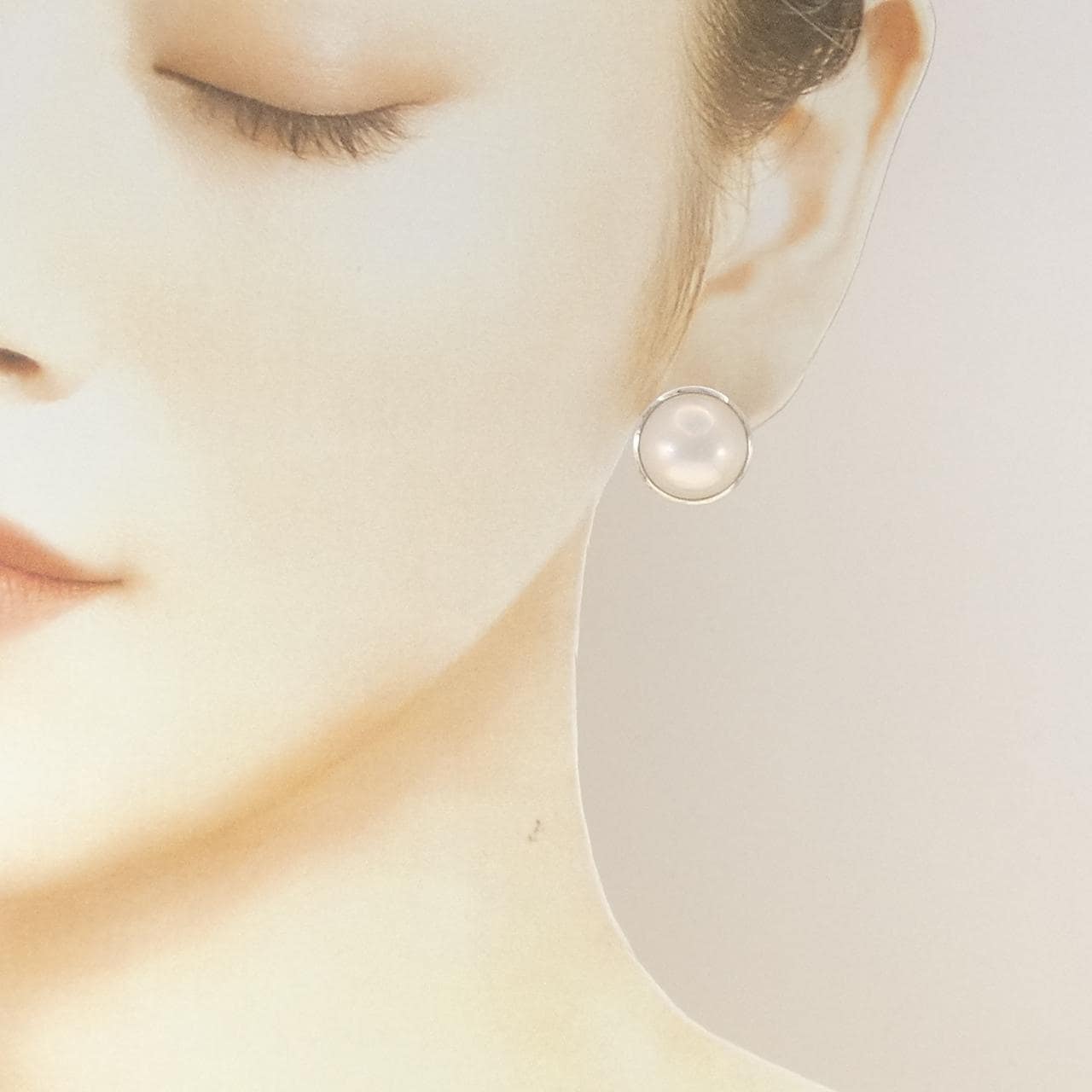 K14WG マベパール ピアス