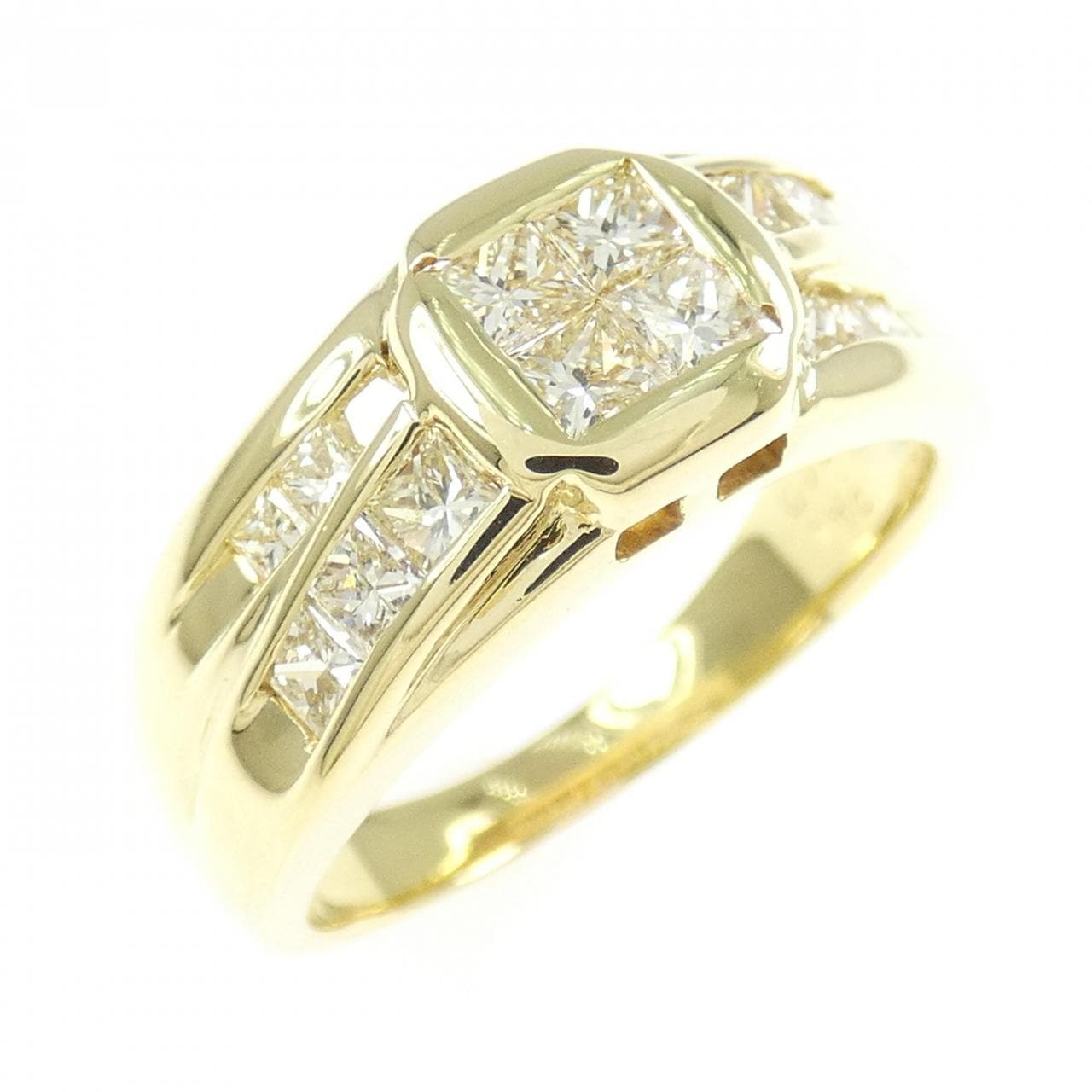 K18YG ダイヤモンド リング 1.00CT