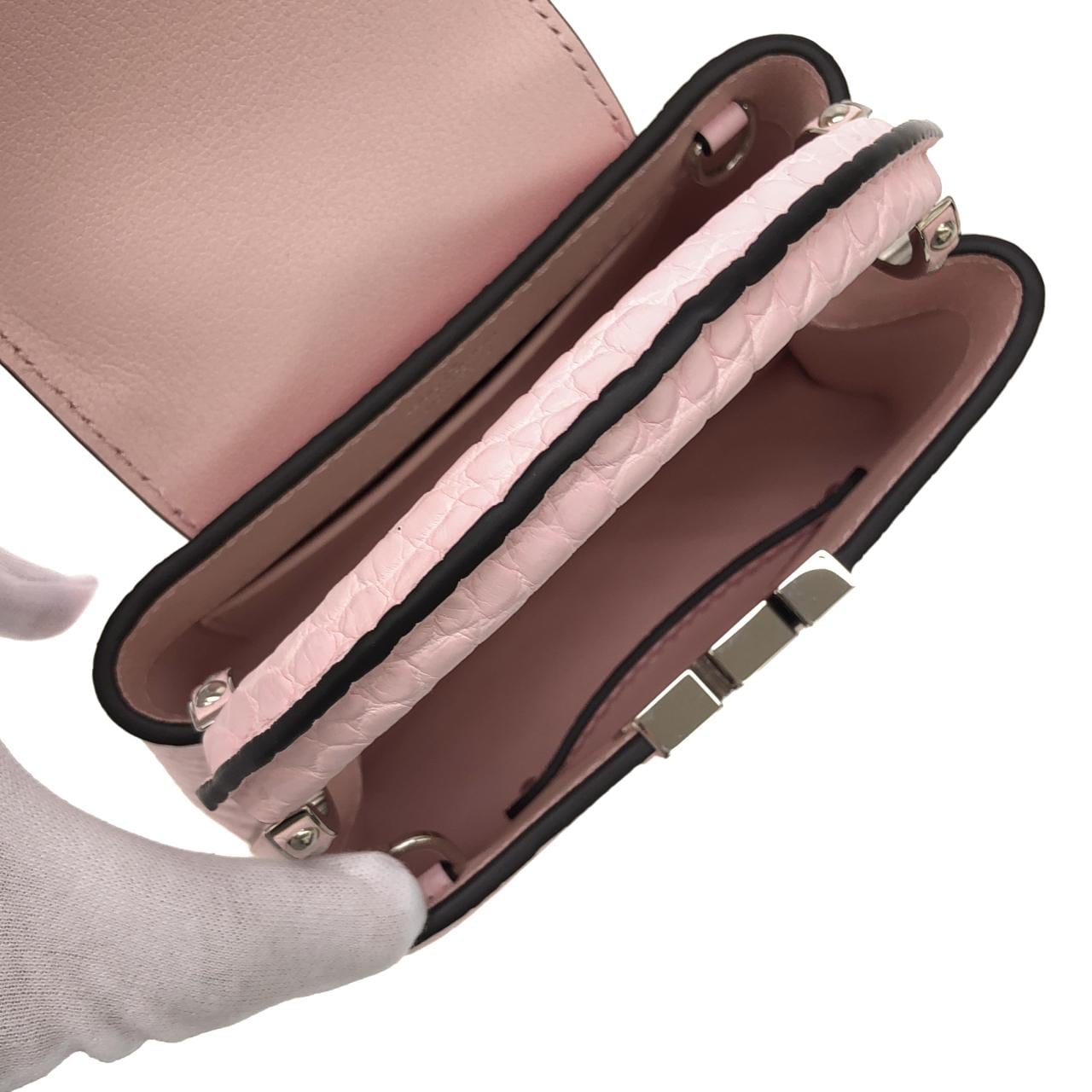 ルイヴィトン エキゾチック　レザー カプシーヌ MINI N83158 バッグ