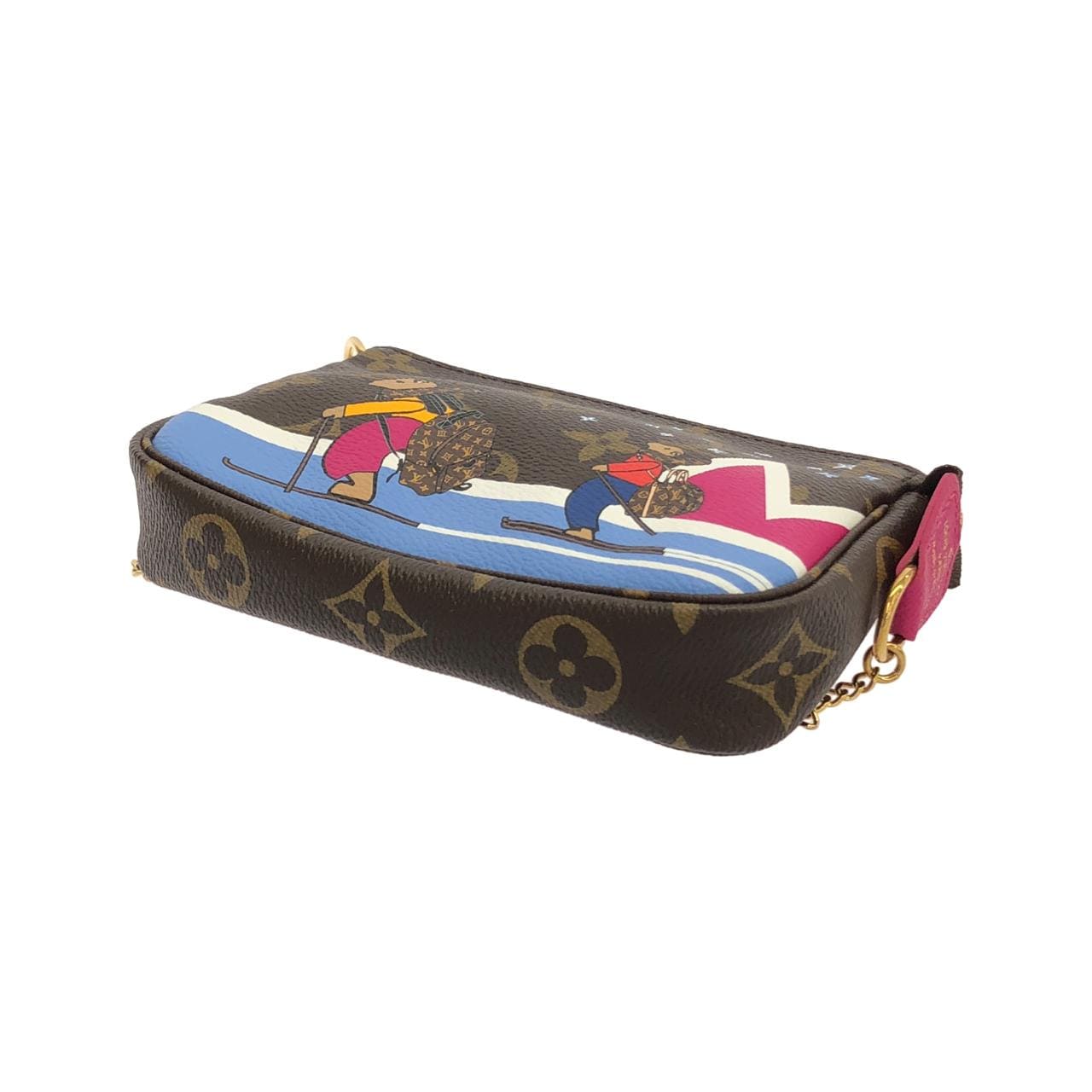 ルイヴィトン モノグラム(ホリデイ) ミニ ポシェット アクセソワール M67769 アクセサリーポーチ