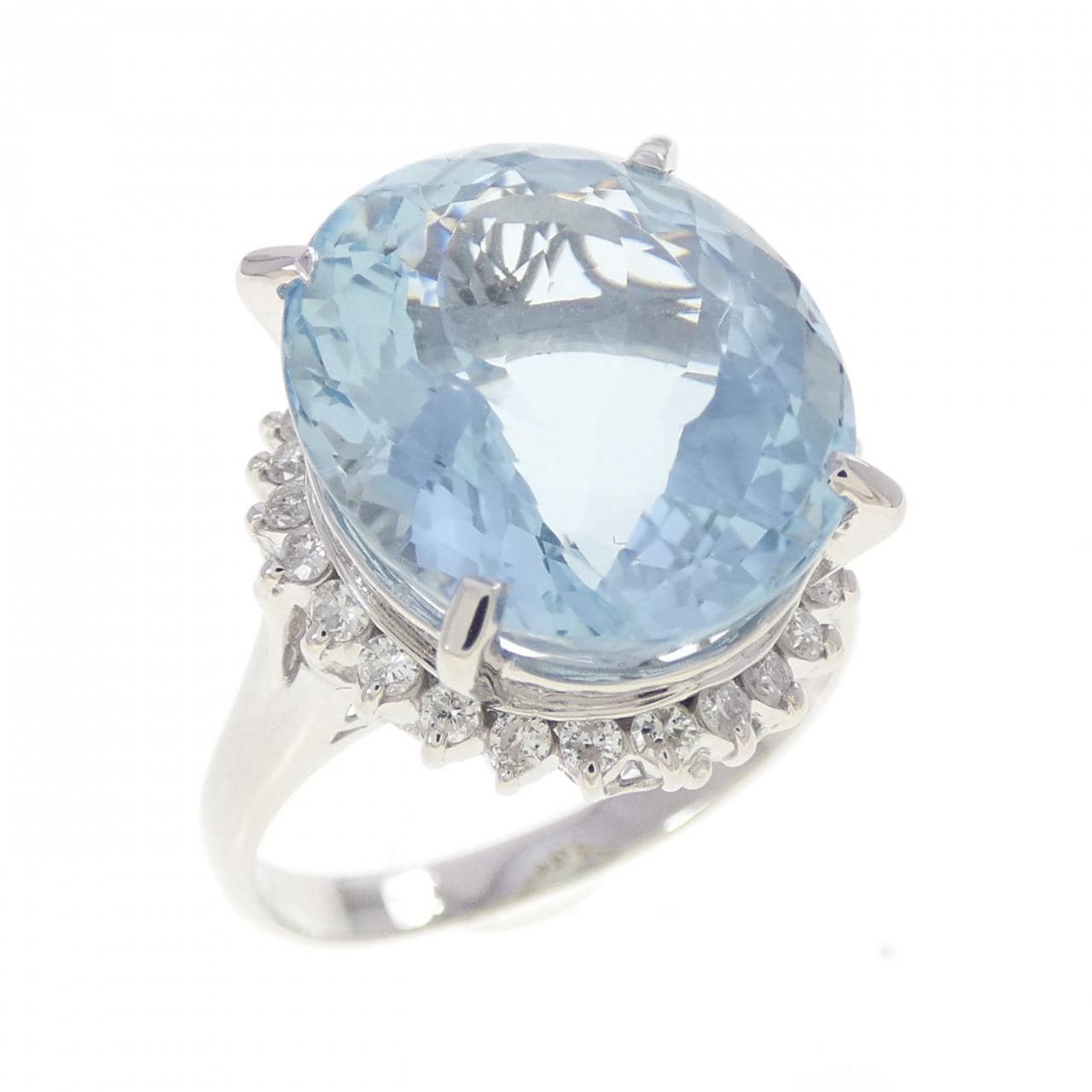 PT900 アクアマリン リング 10.07CT