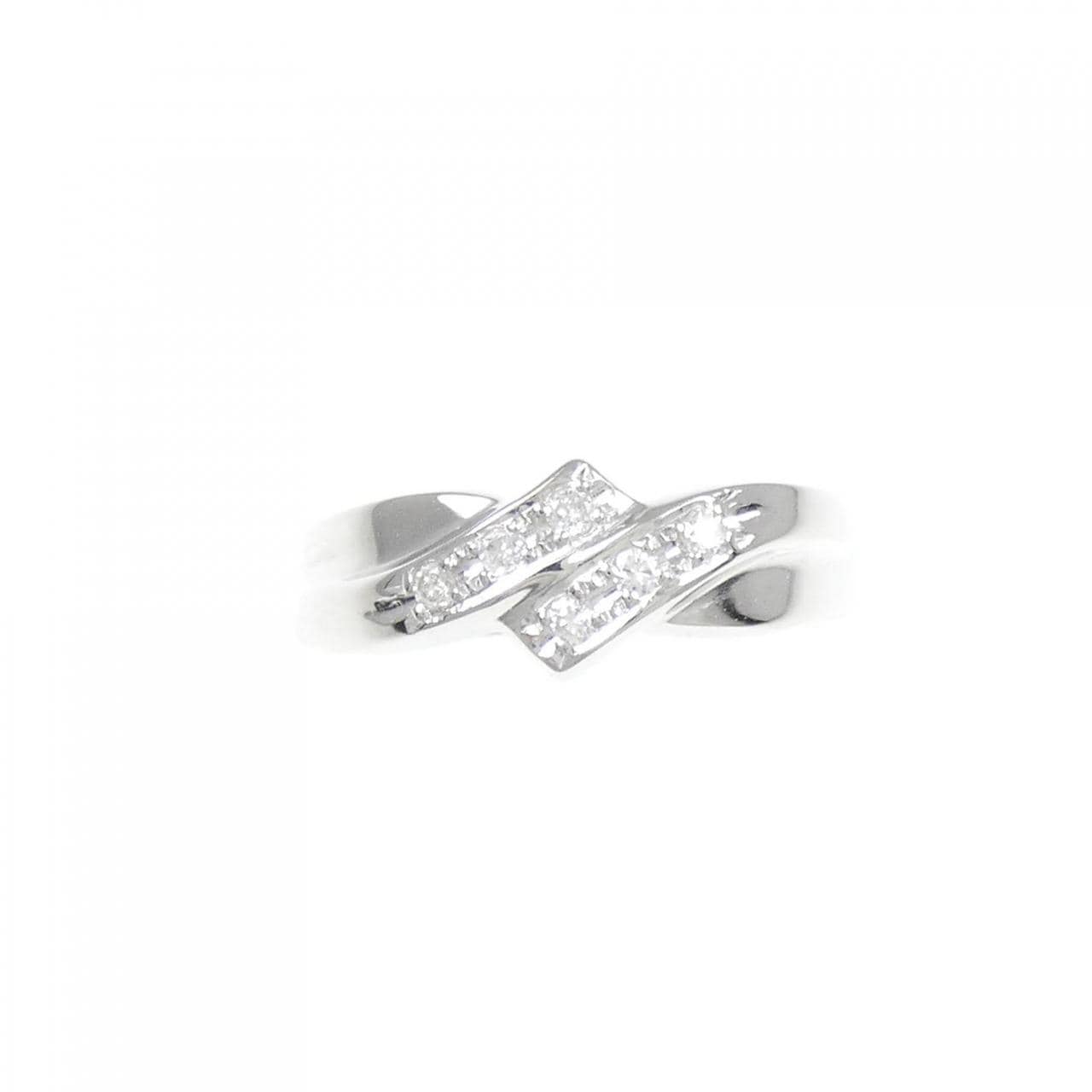 PT900 Diamond Ring 0.09CT