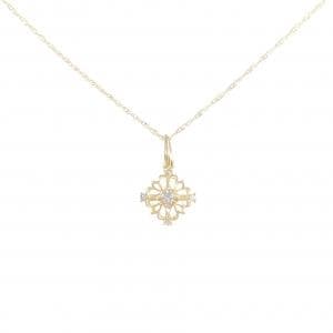 K18YG ダイヤモンド ネックレス 0.10CT