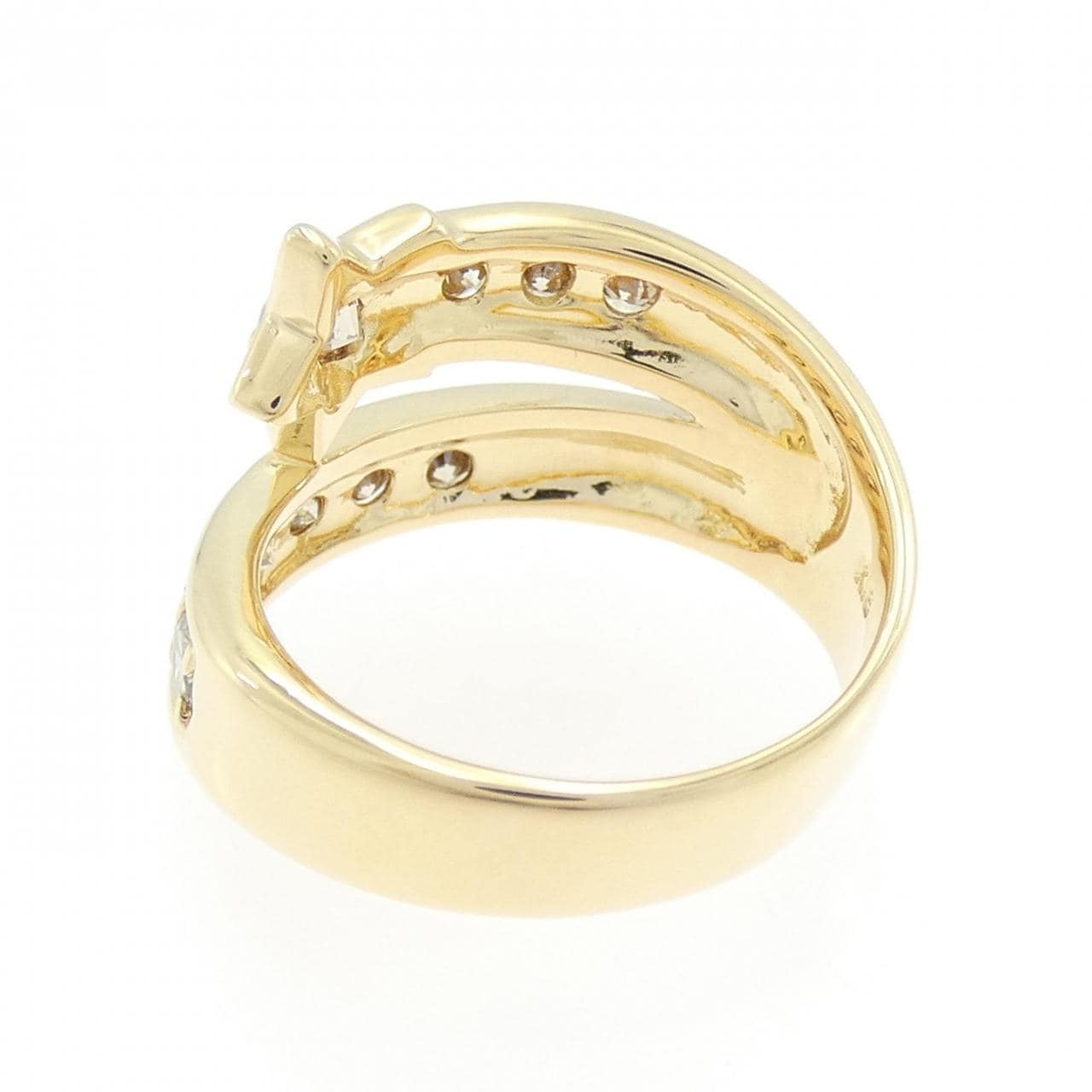K18YG スター ダイヤモンド リング 1.00CT