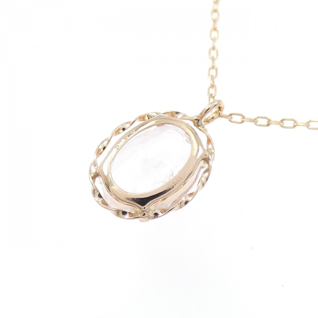 K18PG Morganite Necklace 0.80CT