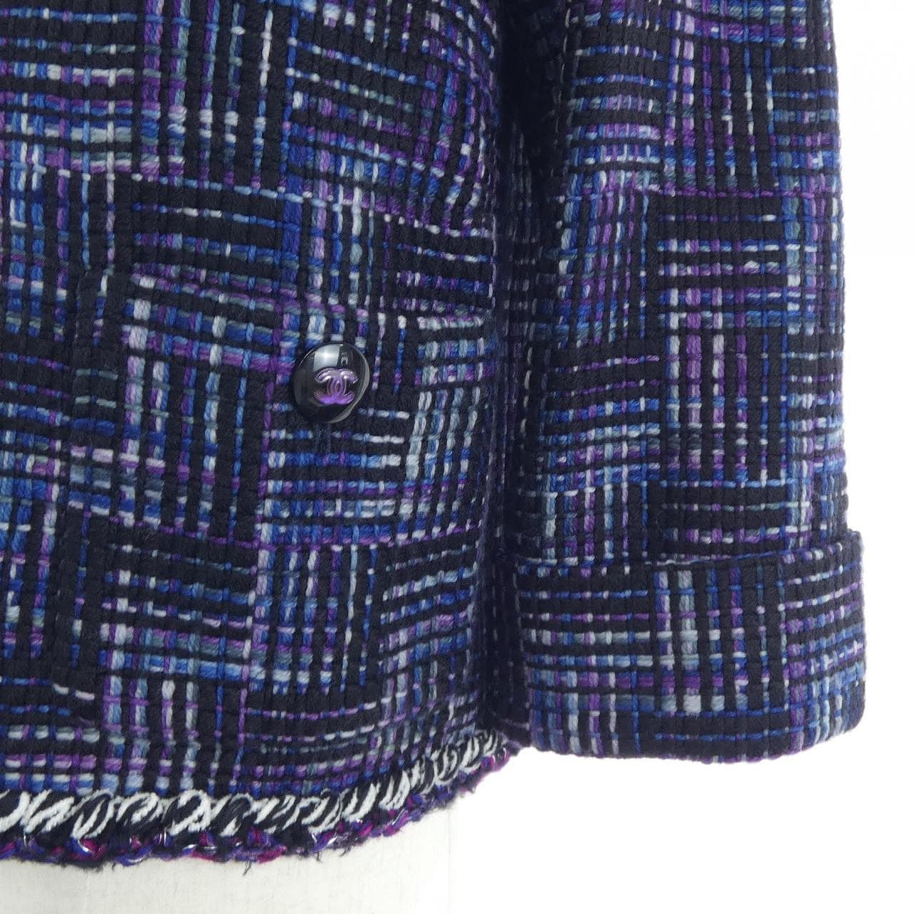 シャネル CHANEL P75467V67167 23A ノーカラージャケット