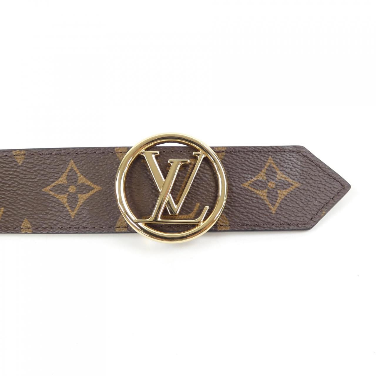 LOUIS VUITTON Vuitton LV Circle 35mm Reversible Belt M0564
