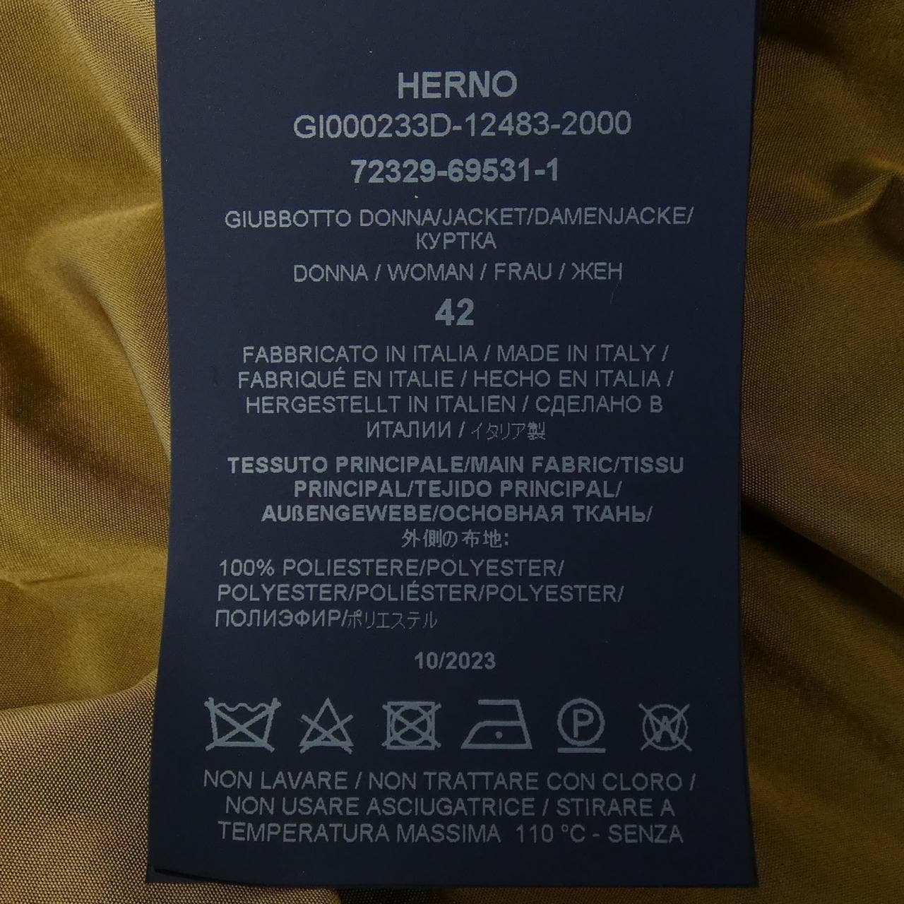 ヘルノ Herno GI000233D ブルゾン