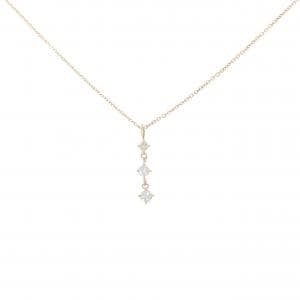 K18YG ダイヤモンド ネックレス 0.14CT