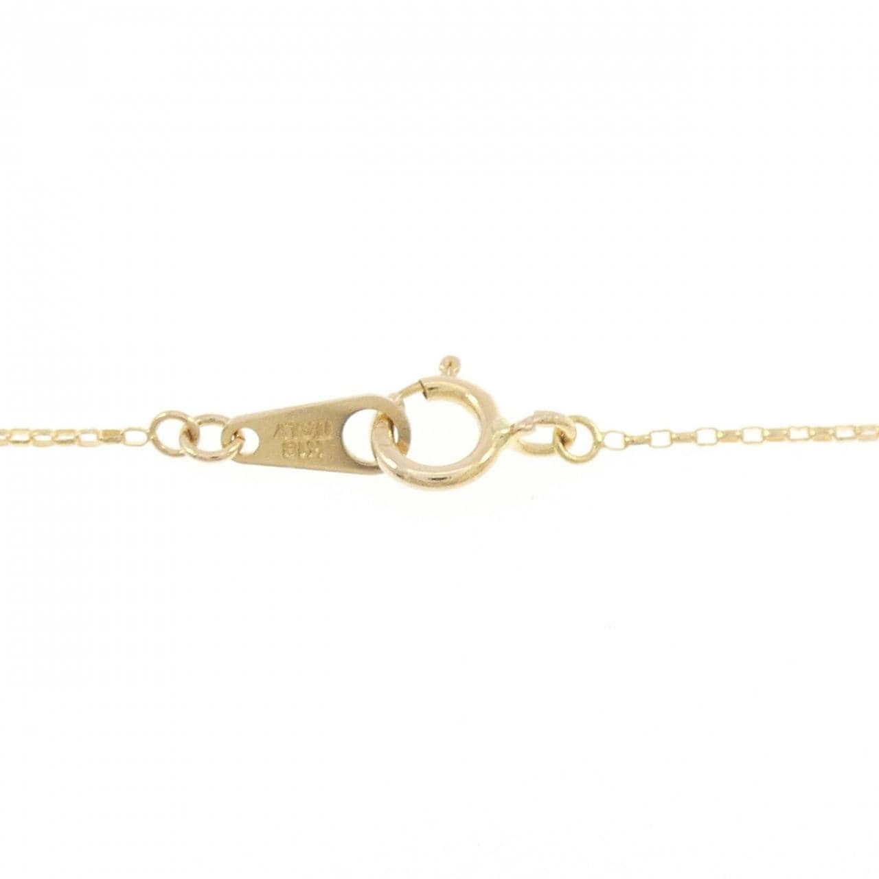 K18YG ダイヤモンド ネックレス 0.30CT