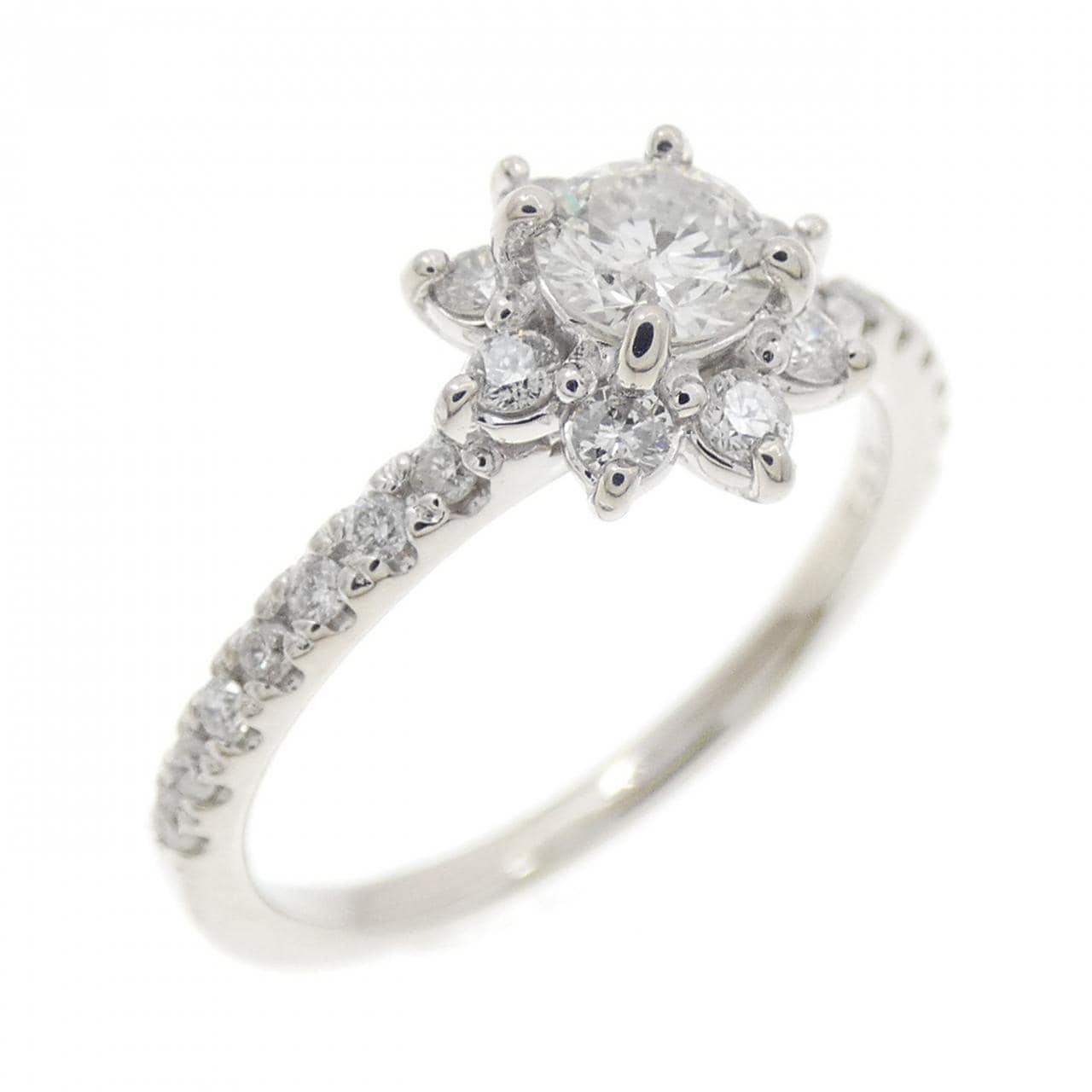 PT900 ダイヤモンド リング 0.45CT