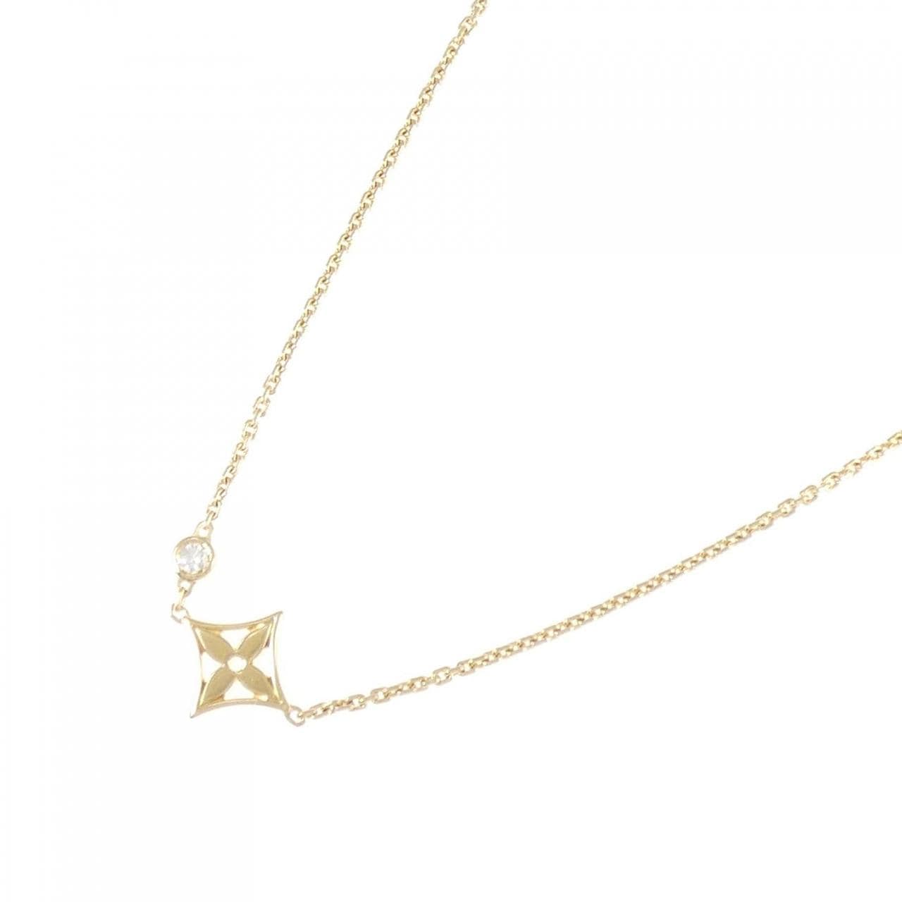 LOUIS VUITTON Vuitton Pandantif Monogram Idile Necklace