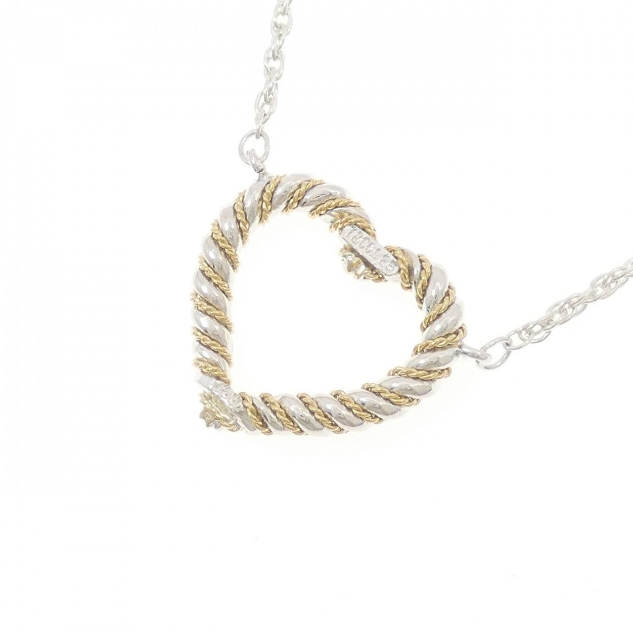 ティファニー 925/750YG ネックレス