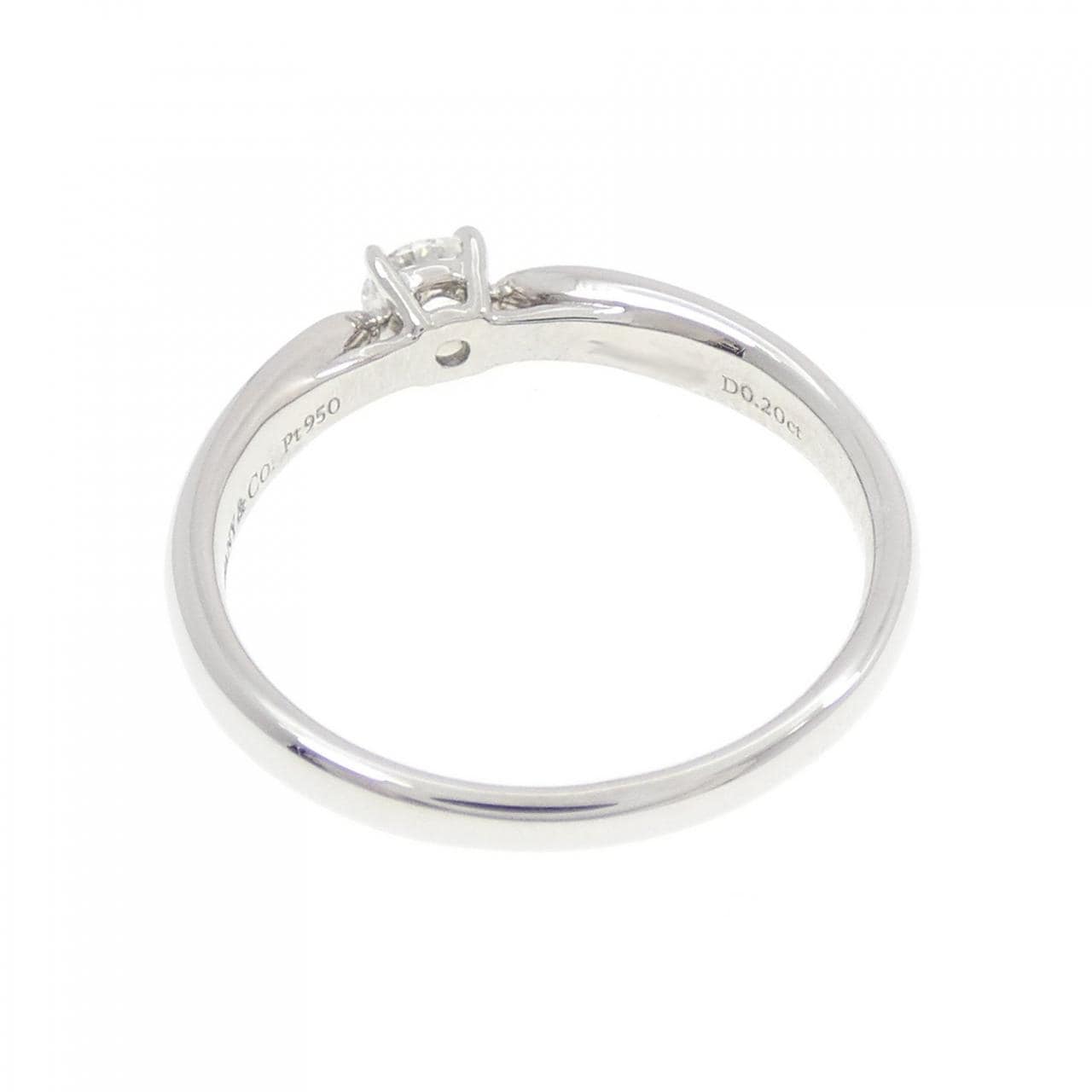 ティファニー ハーモニー リング 0.20CT D VS1 3EXT