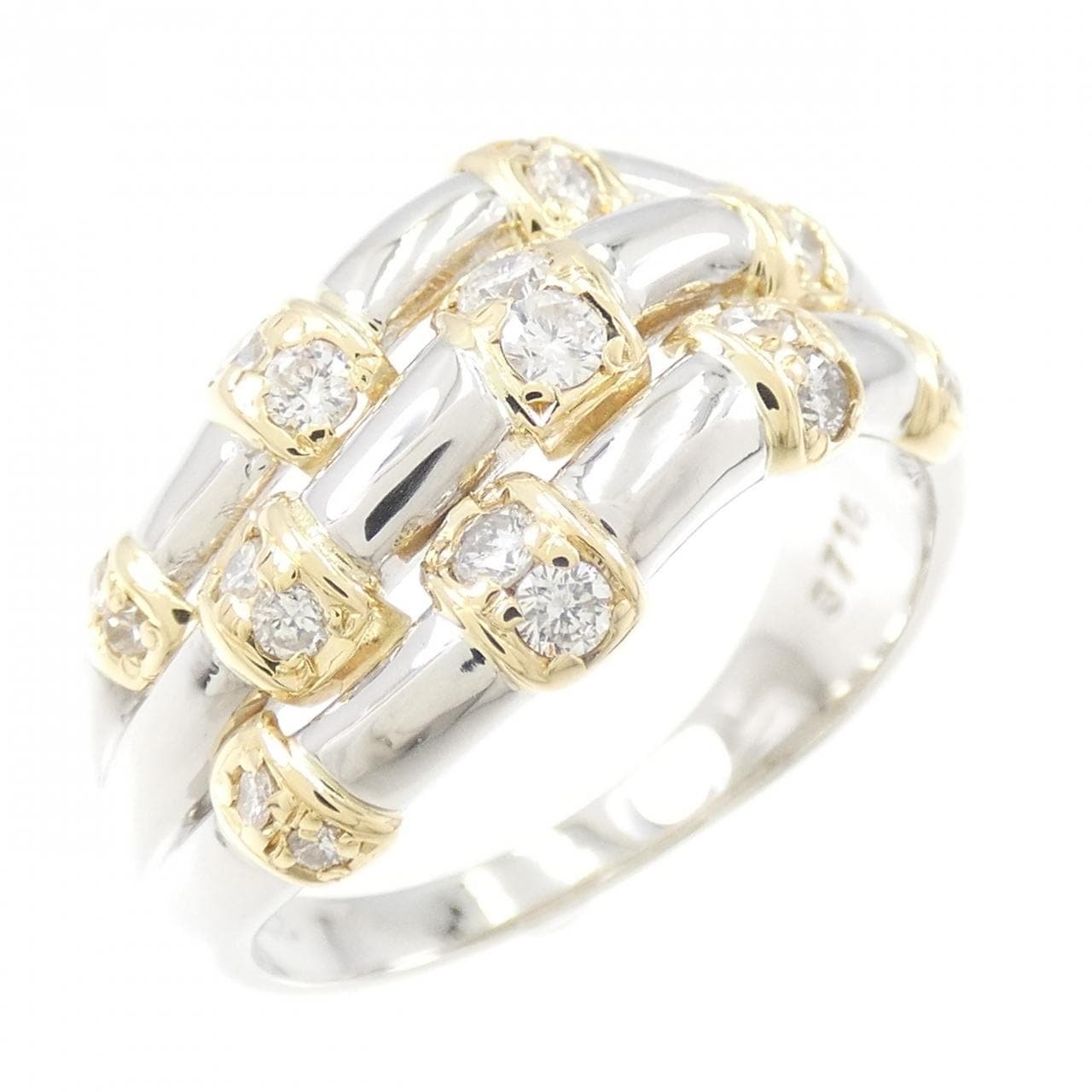 PT900/750 ダイヤモンド リング 0.43CT
