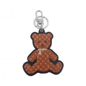 ルイヴィトン モノグラム ポルト クレ テディベア M00342 キーリング