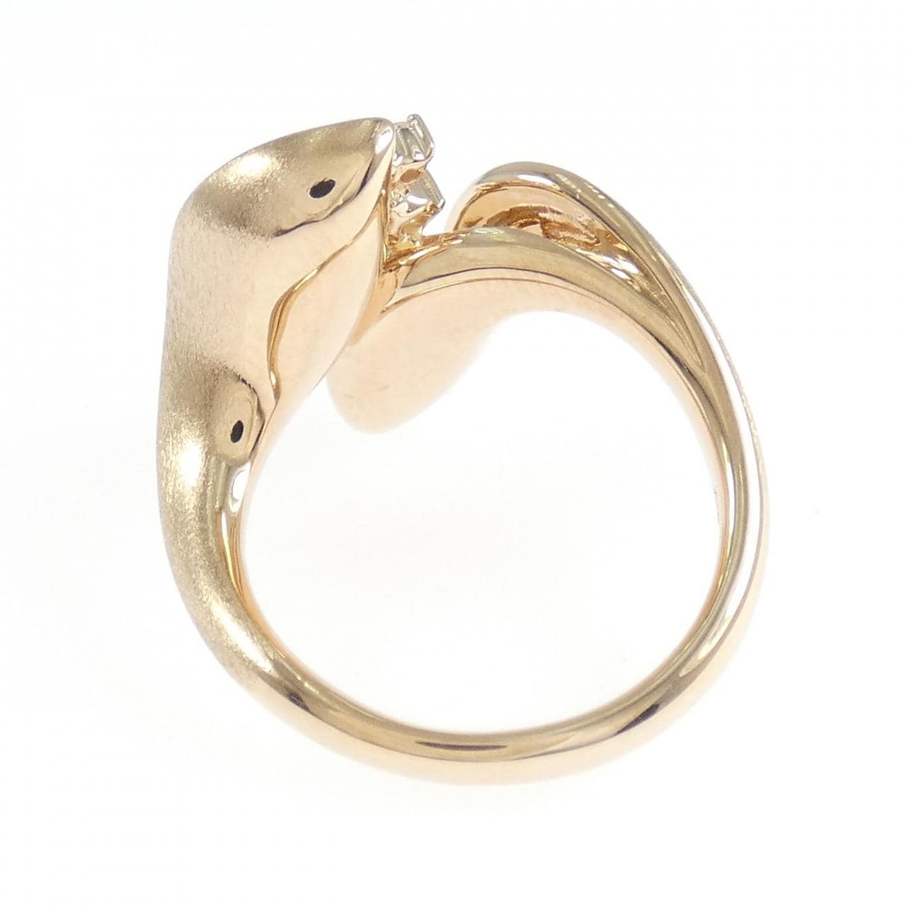 K18PG ダイヤモンド リング 0.32CT