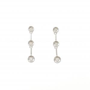 K14WG ダイヤモンド ピアス 0.20CT