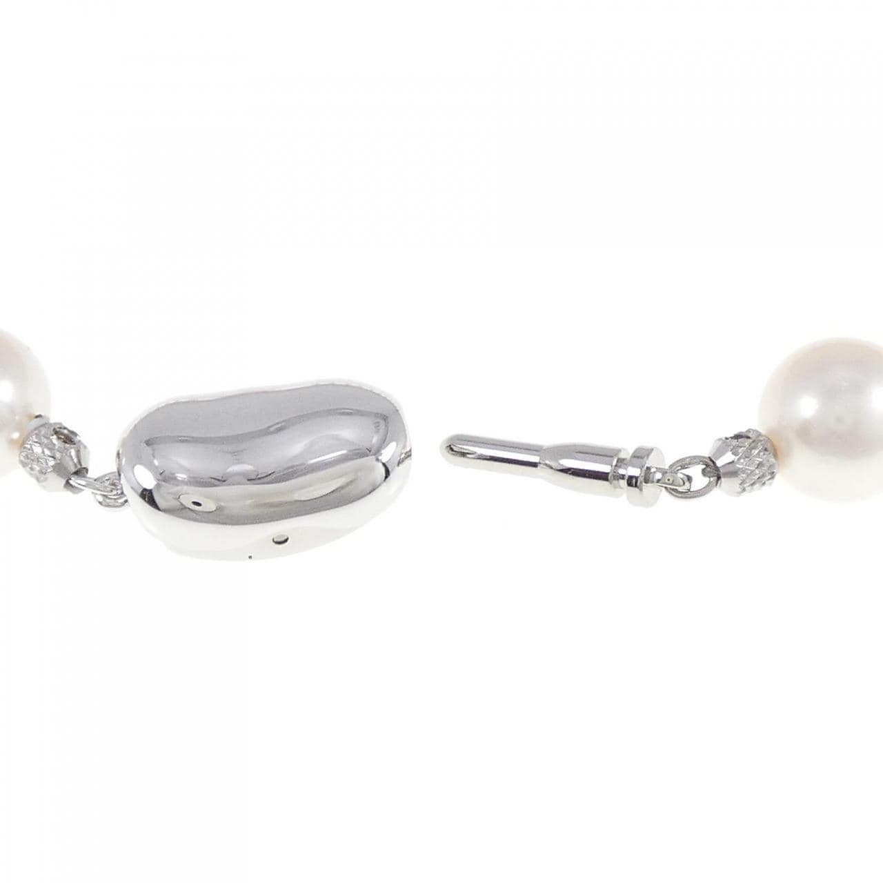 [新品] 银扣Akoya珍珠项链 9.5-10mm