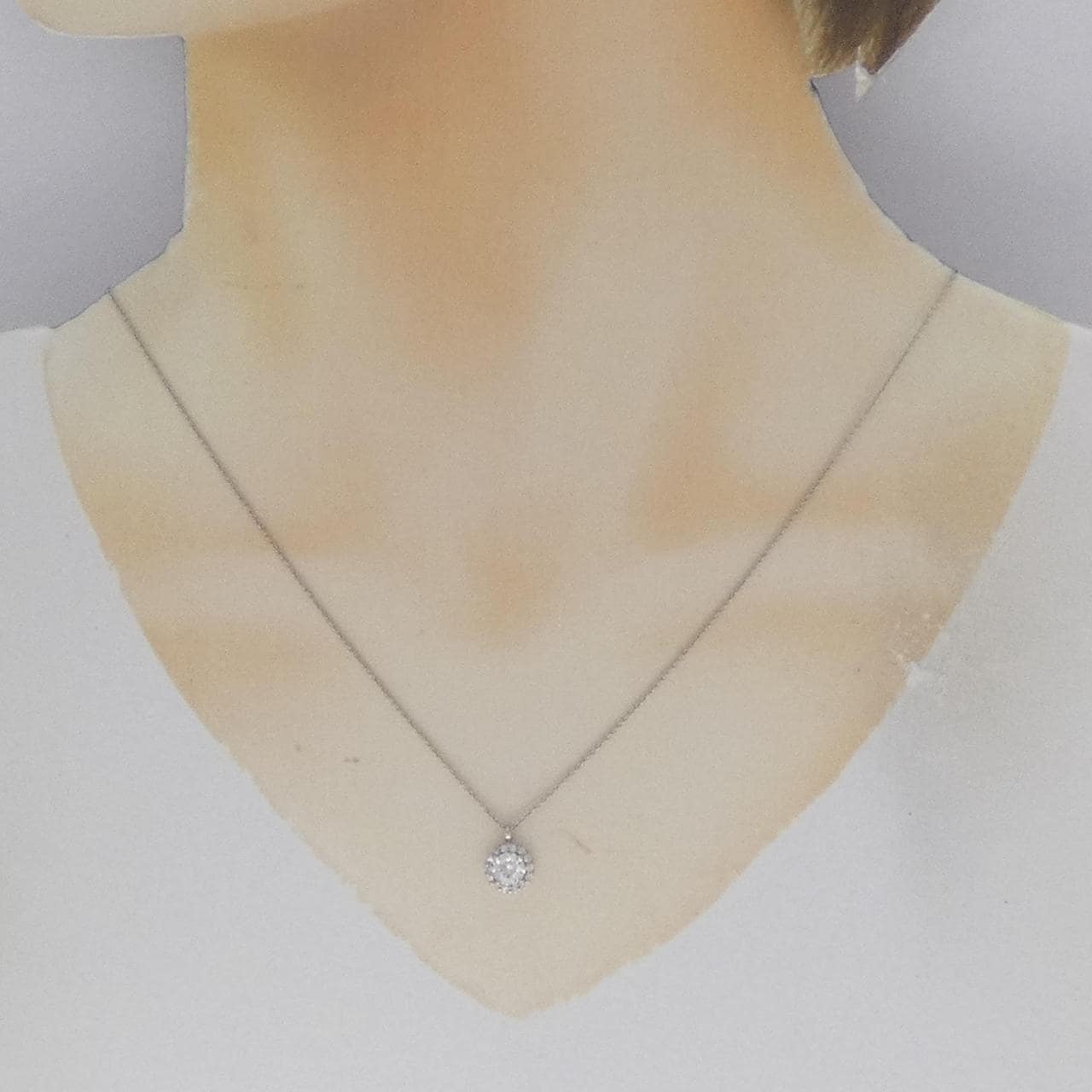 [Remake] PT Diamond Necklace 0.524CT F SI1 3EXT
