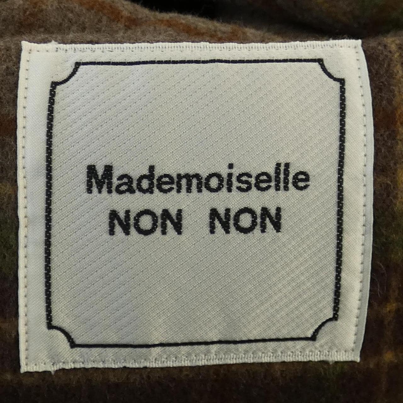 マドモアゼルノンノン MADEMOISELLE NONNON コート