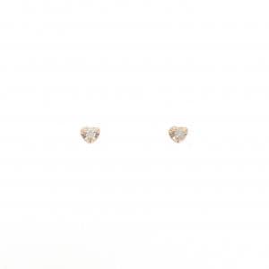 K14PG ダイヤモンド ピアス