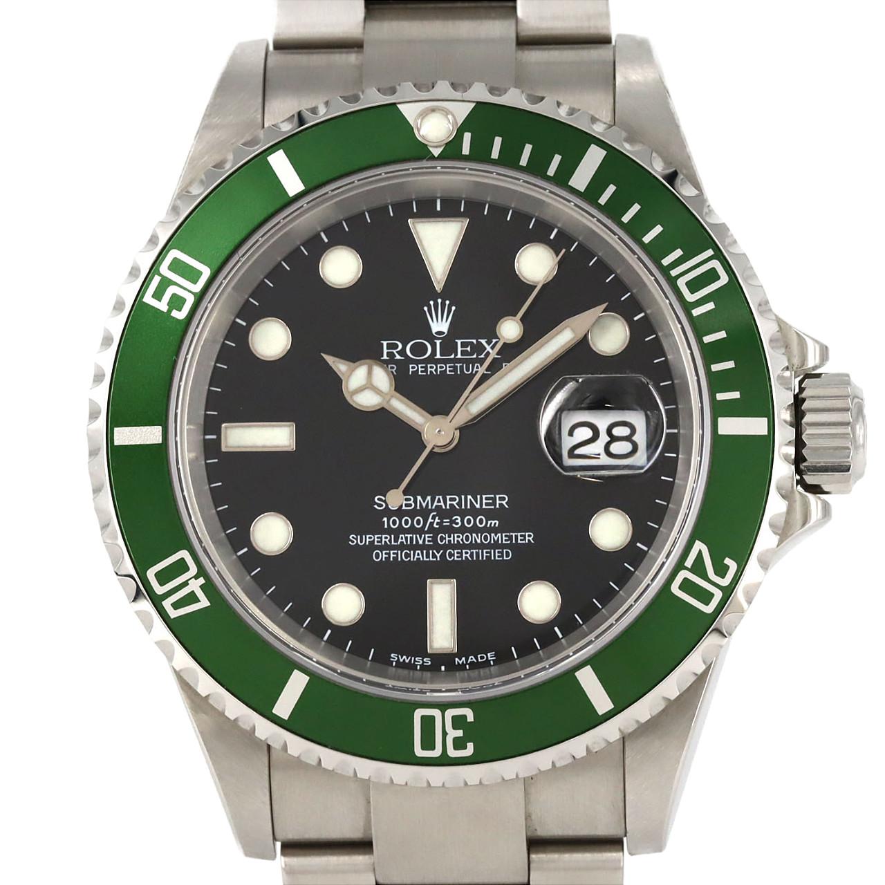 ロレックス サブマリーナーデイト 16610LV SS 自動巻 F番