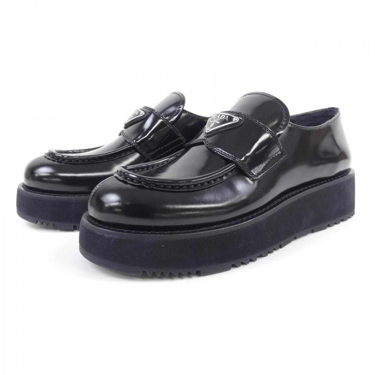 プラダ PRADA トライアングルロゴ 1D510N シューズ