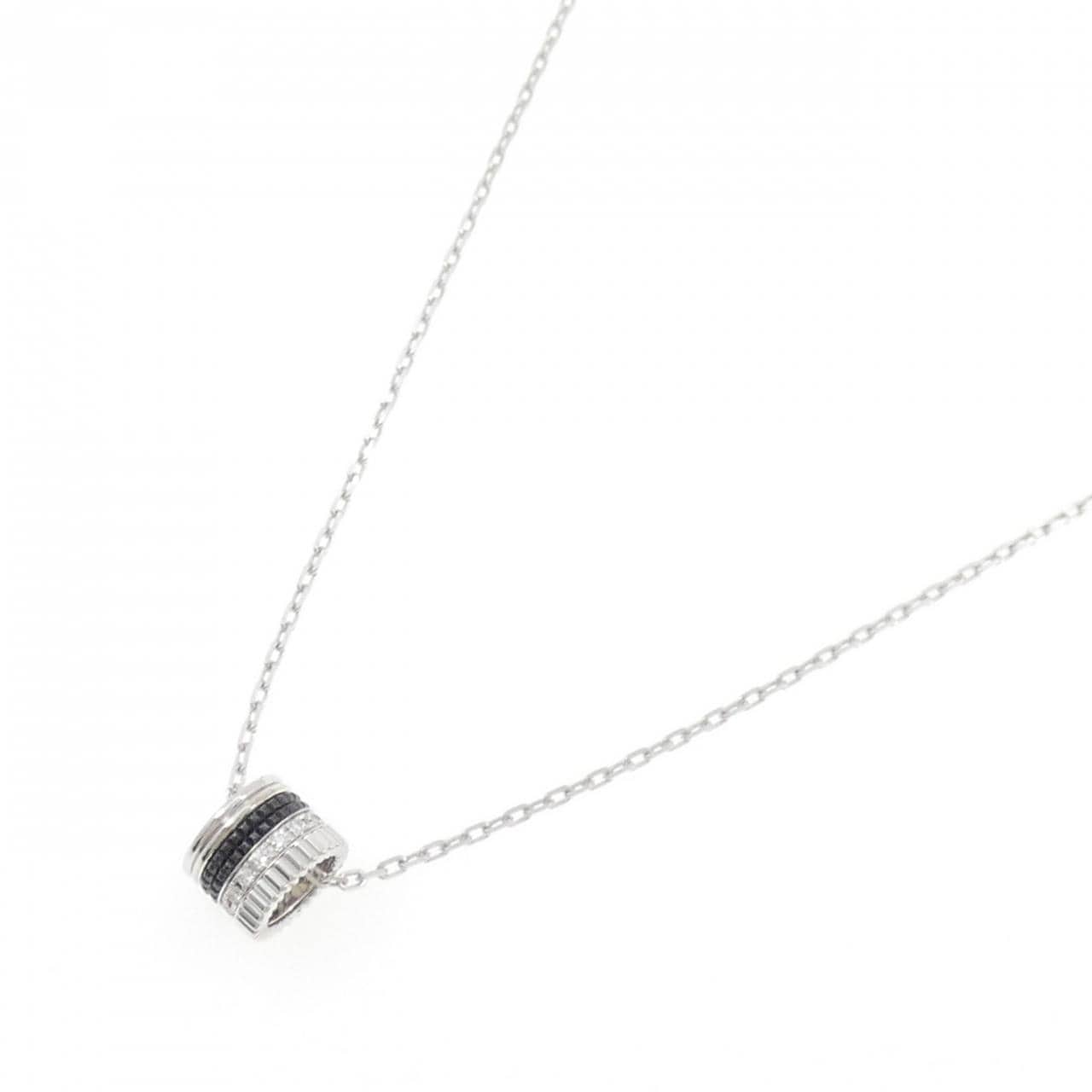 ブシュロン キャトル ブラック ラージ ネックレス