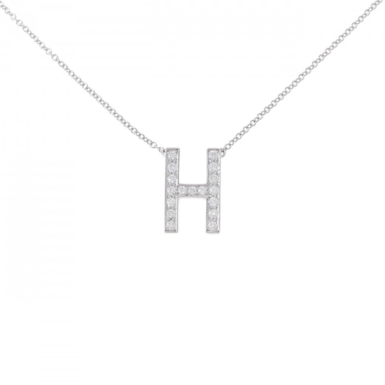 ティファニー レター ペンダント ミニ ネックレス