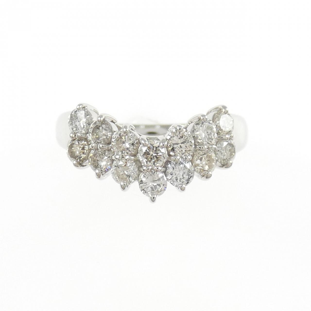 PT900 ダイヤモンド リング 1.01CT