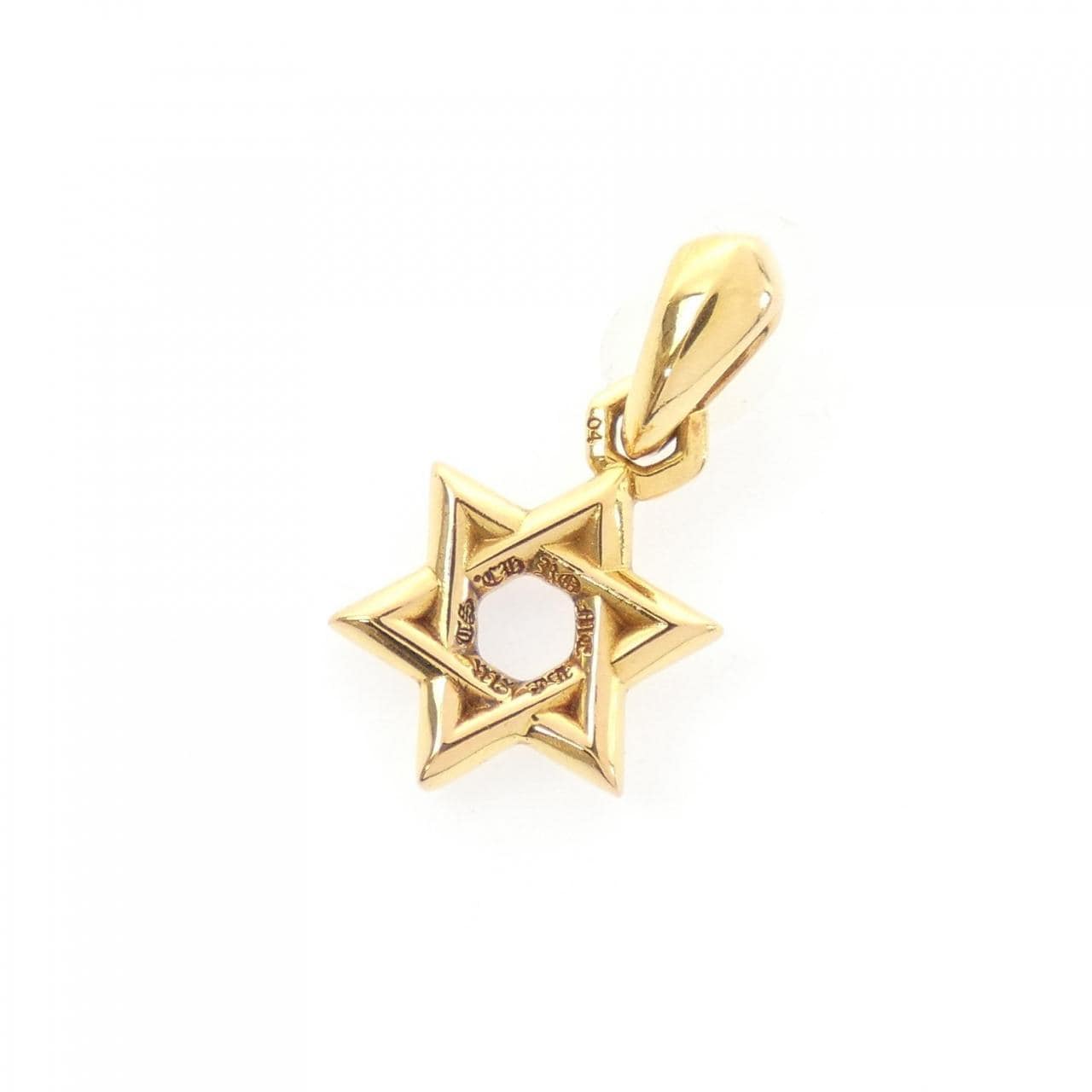 クロムハーツ CHROME HEARTS CH STAR OF DAVID GLD 202033724GLDXXX028 ペンダント