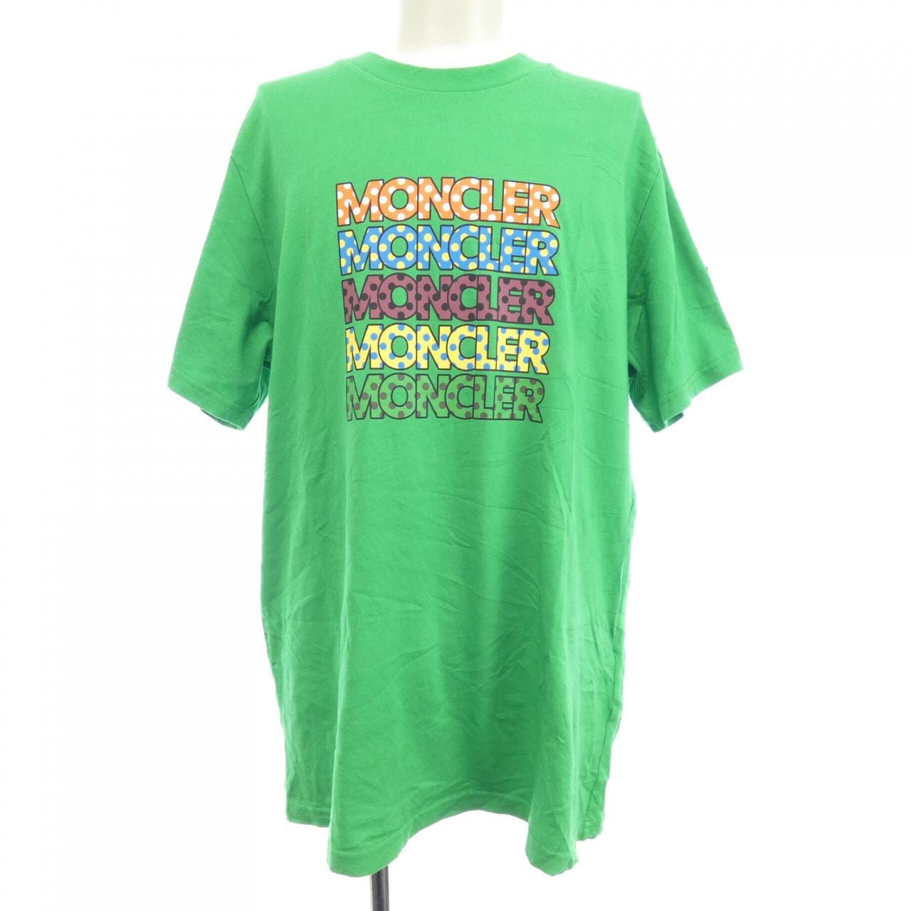 Moncler モンクレール  Tシャツ　正規品　緑　新品未使用　XLサイズXLサイズ新品未使用です