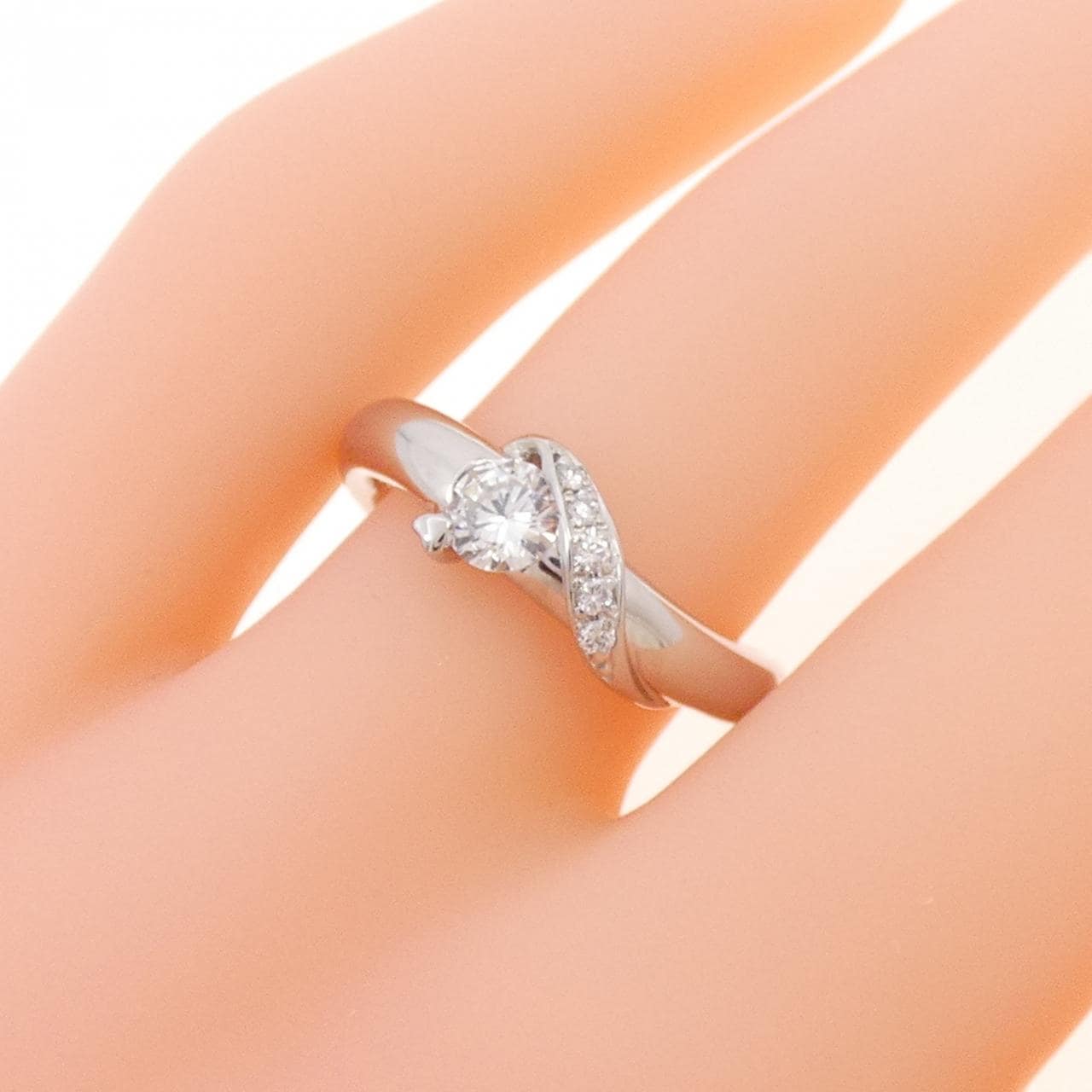 PT900 ダイヤモンド リング 0.266CT
