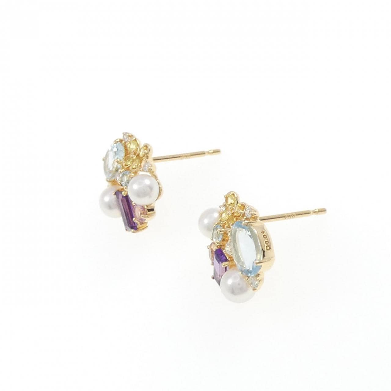 PONTE VECCHIO colored stone earrings