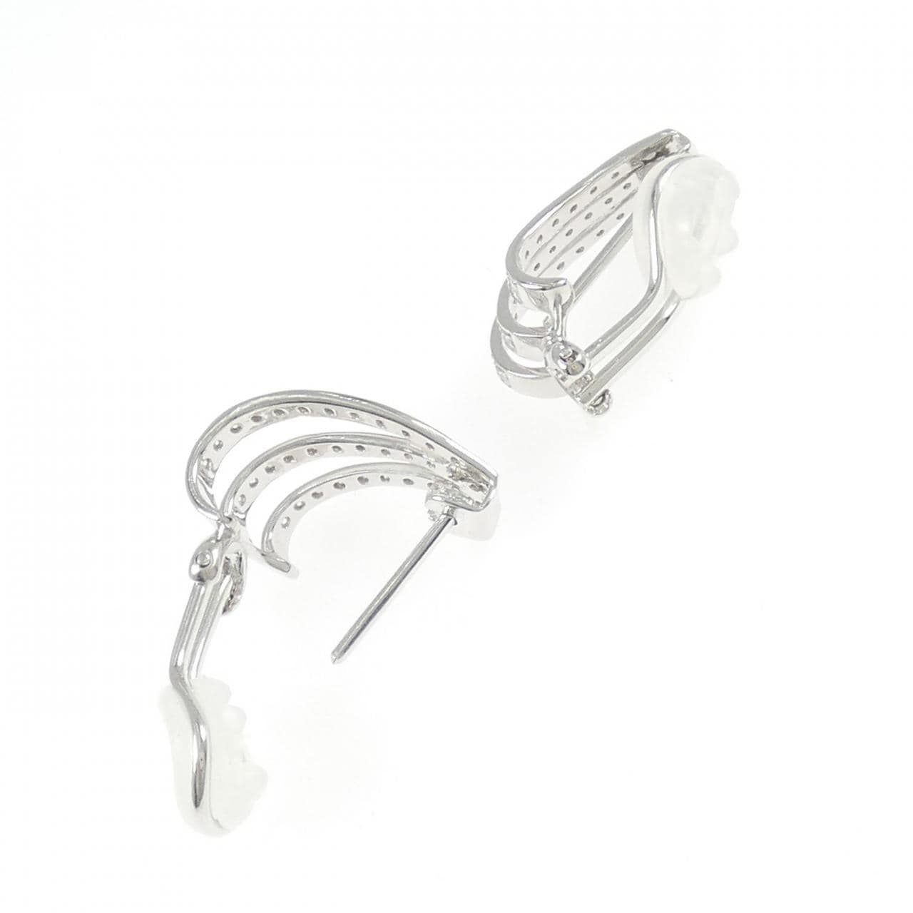 750WG ダイヤモンド ピアス/イヤリング 0.38CT