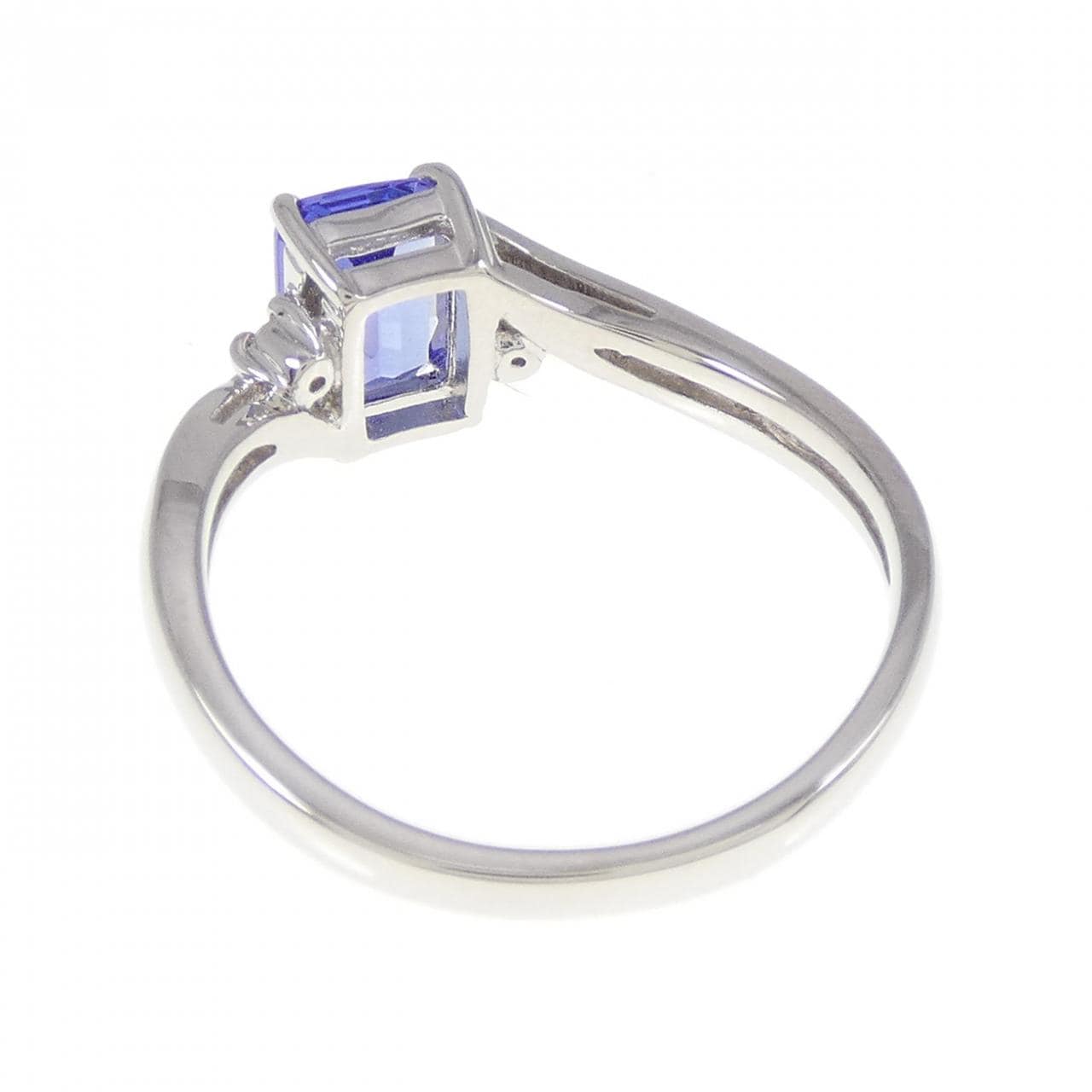 [再加工款] PT坦桑石戒指 0.88CT