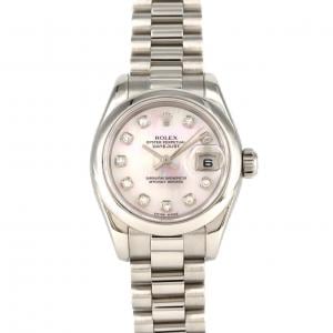 ロレックス デイトジャスト 179166NG PT 自動巻