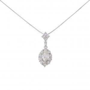 PT900/PT850 ダイヤモンド ネックレス 0.715CT