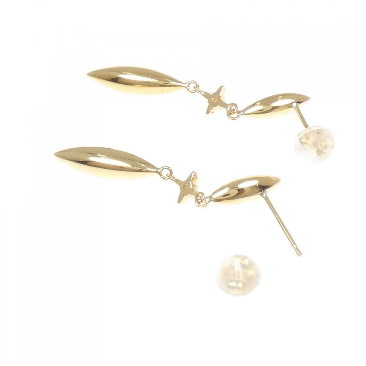 K18YG ダイヤモンド ピアス