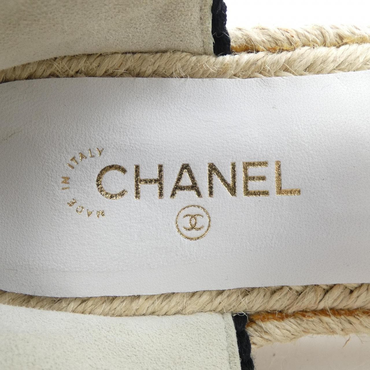 シャネル CHANEL エスパドリーユ ターンロック G38736X56399 シューズ