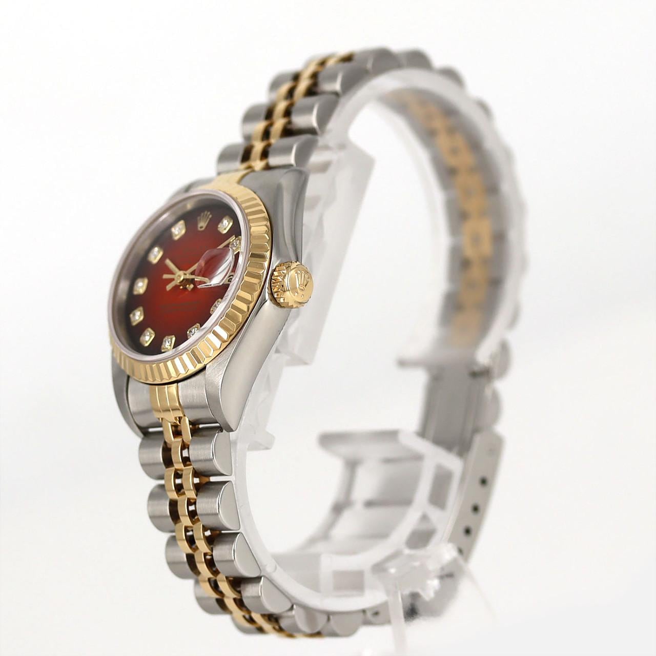 ロレックス デイトジャスト 69173G SSxYG 自動巻 W番