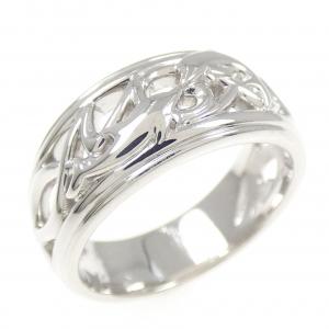 K18WG ドルフィン リング