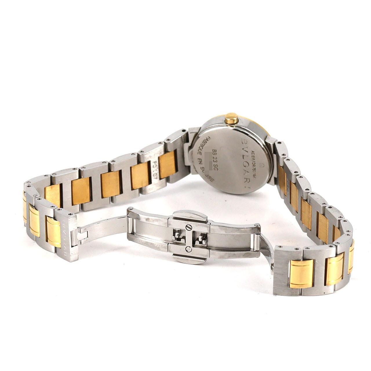 【ノーメンテナンス還元価格】ブルガリ ブルガリブルガリ コンビ BB23SG/BB23WSGD SSxYG クォーツ