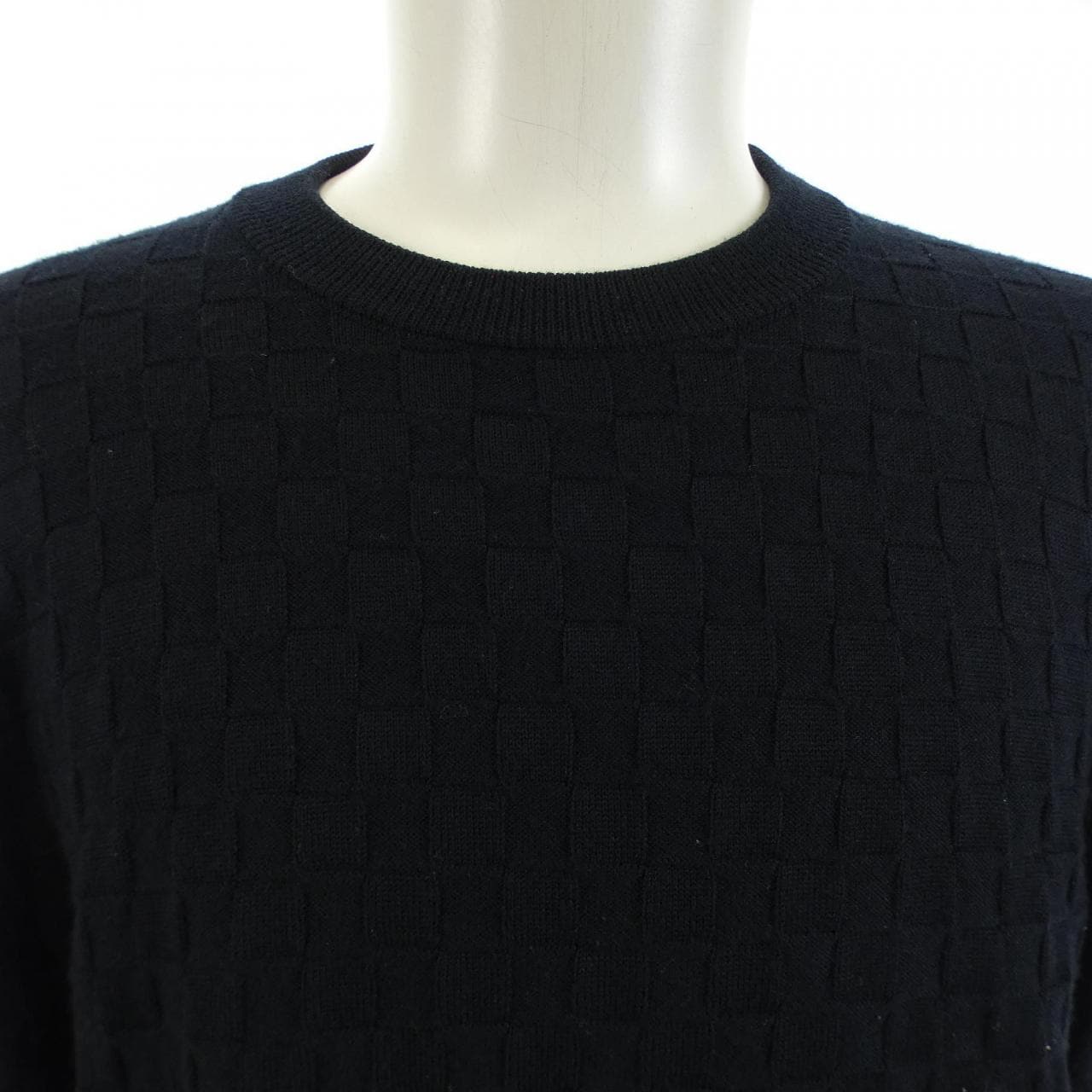 ルイヴィトン LOUIS VUITTON ダミエクルーネック HJN40WVOR ニット