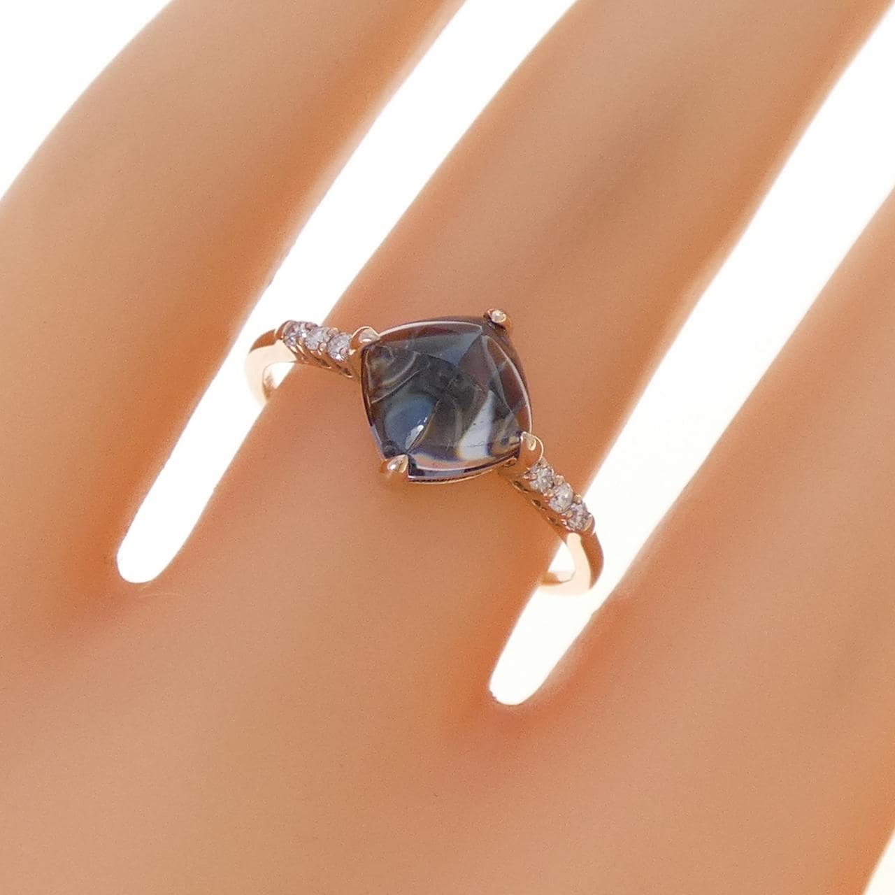 K10PG ブルートパーズ リング