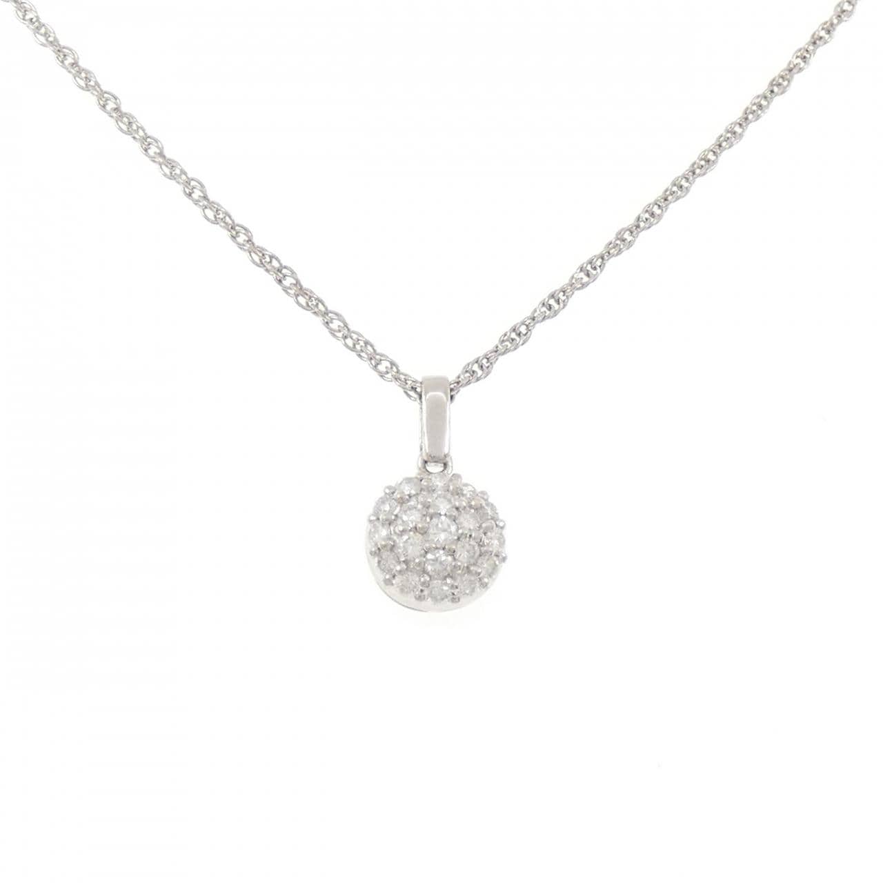 PT900/PT850 ダイヤモンド ネックレス 1.01CT