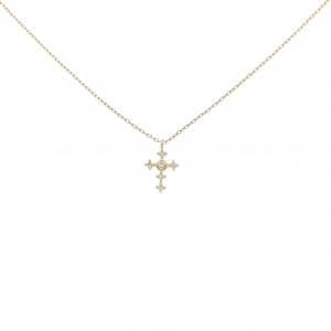アーカー シェリークロス ネックレス 0.02CT