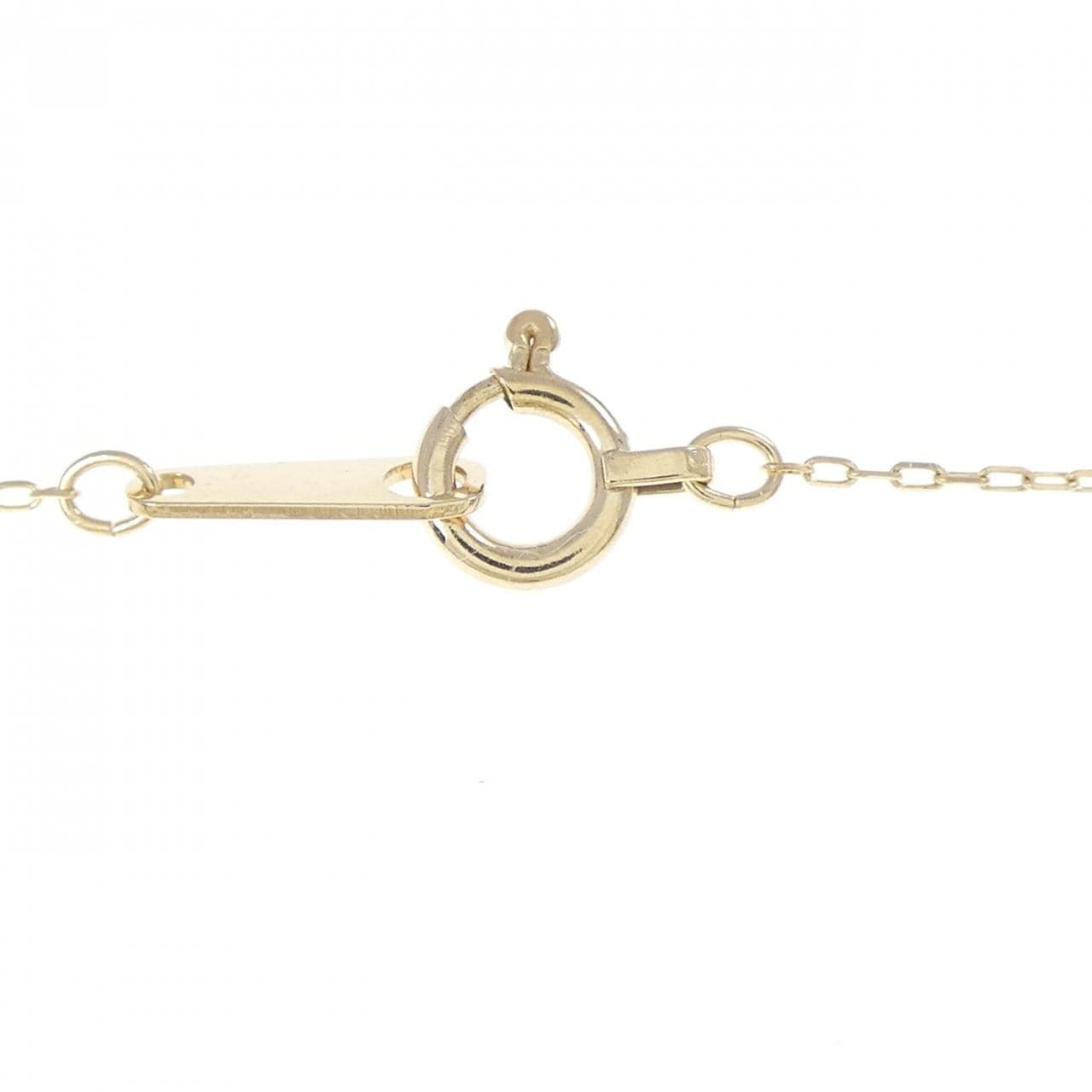 K10YG ダイヤモンド ネックレス 0.01CT