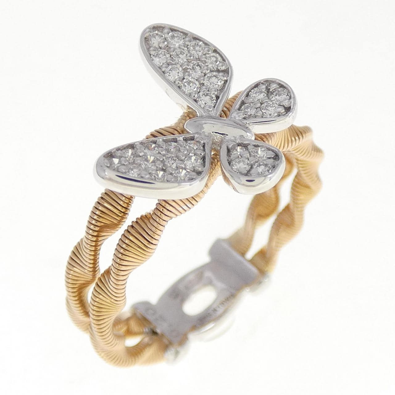 PONTE VECCHIO Butterfly Diamond Ring 0.20CT